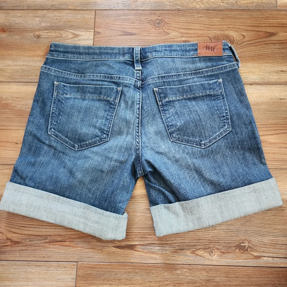 Anthropologie Holding Horses Jean Shorts Womens 27 Blue - Picture 2 of 11